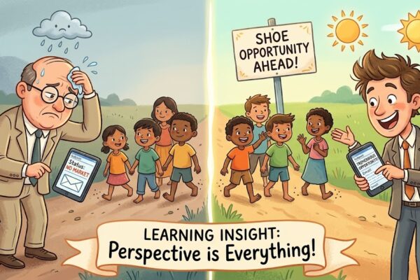 Perspective is Everything: The Shoe Factory Parable